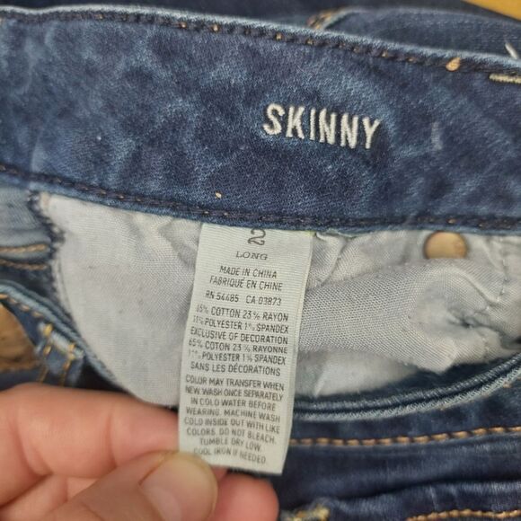 Woman's American Eagle Super Stretch Skinny Jeans sz 2 - Picture 9 of 9